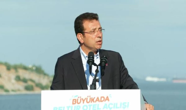 Ekrem İmamoğlu, Büyükada Otelinin açılışını gerçekleştirdi