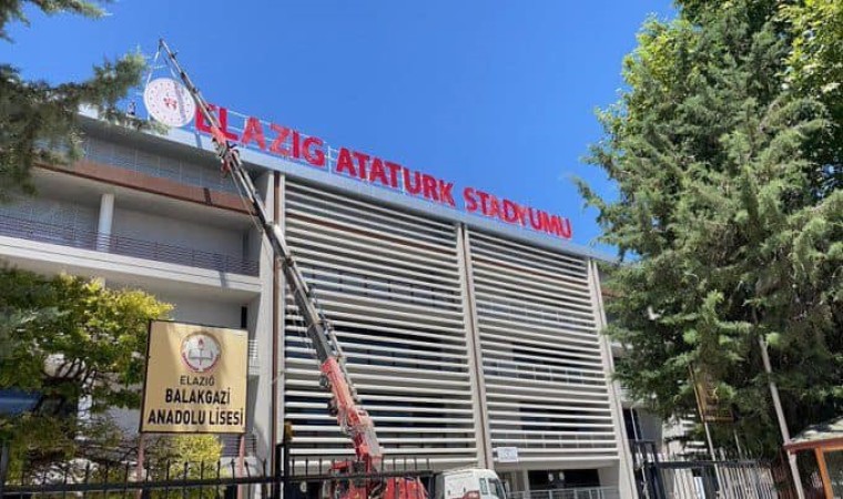 Elazığ Stadyumuna Atatürk ismi eklendi