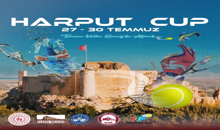 Elazığda Harput Cup Tenis Turnuvası başlıyor