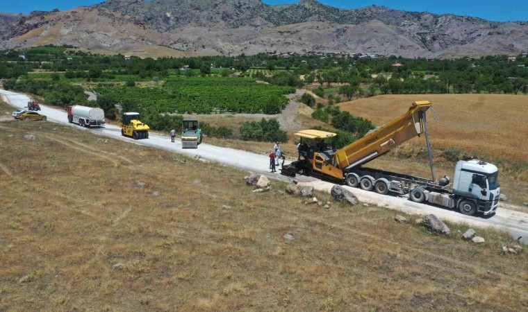 Elazığda SSB yol çalışmaları başladı