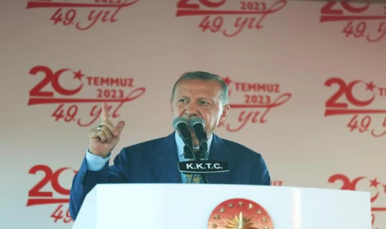 Erdoğan: Her türlü zulüm işlendi ama Türk milleti zalimlere asla boyun eğmedi