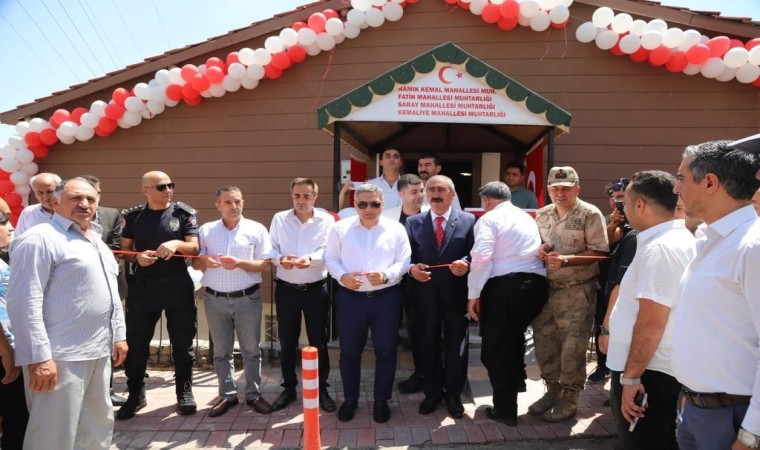 Ergani ilçesinde dört mahalleye hizmet verecek yapının açılışı yapıldı