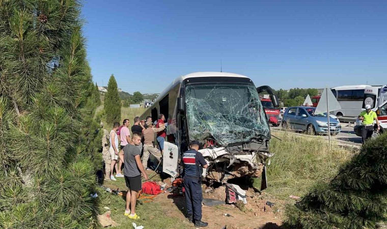 Eskişehirdeki otobüs kazasında yaralı sayısı 41e yükseldi