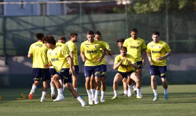 Fenerbahçe, Zimbru maçının hazırlıklarını sürdürdü