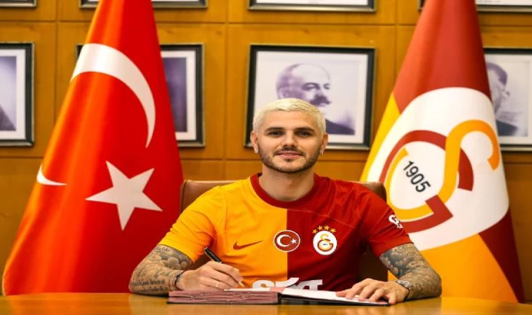 Galatasaray, Icardi ile 3 yıllığına anlaştığını açıkladı (FOTOĞRAFLAR)