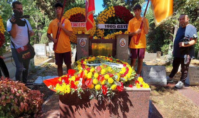 Galatasarayın kurucu başkanı Ali Sami Yen kabri başında anıldı