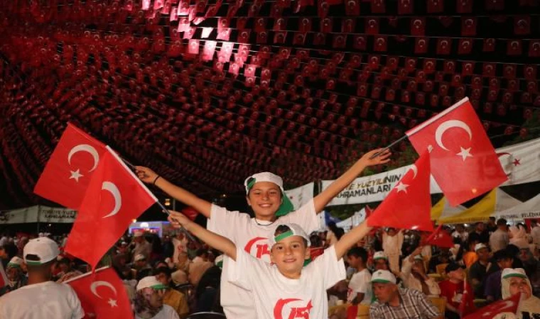 Gaziantep’te ’15 Temmuz Demokrasi ve Milli Birlik Günü’ etkinlikleri