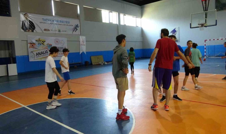 Geleceğin basketbolcuları Tatvanda yetişiyor