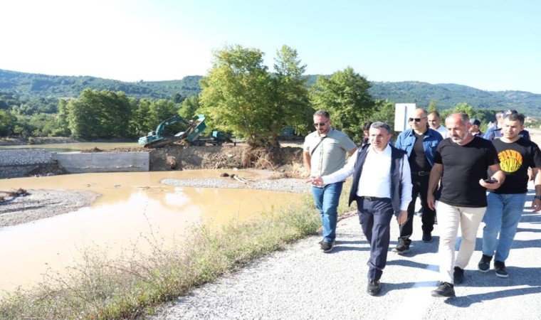 Gürcü çiftlik yolunda hummalı çalışma