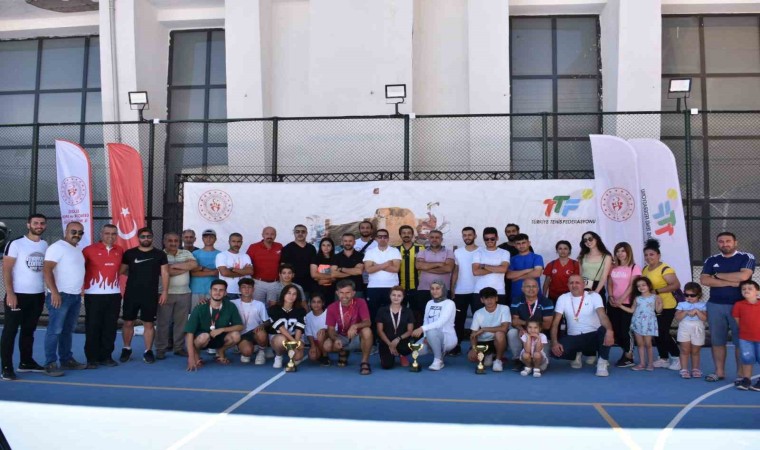 Harput Cup Tenis Turnuvası sona erdi