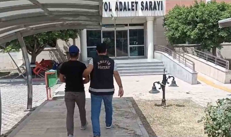 Hatayda hırsızlık ve uyuşturucu ticareti yapan şahıs tutuklandı