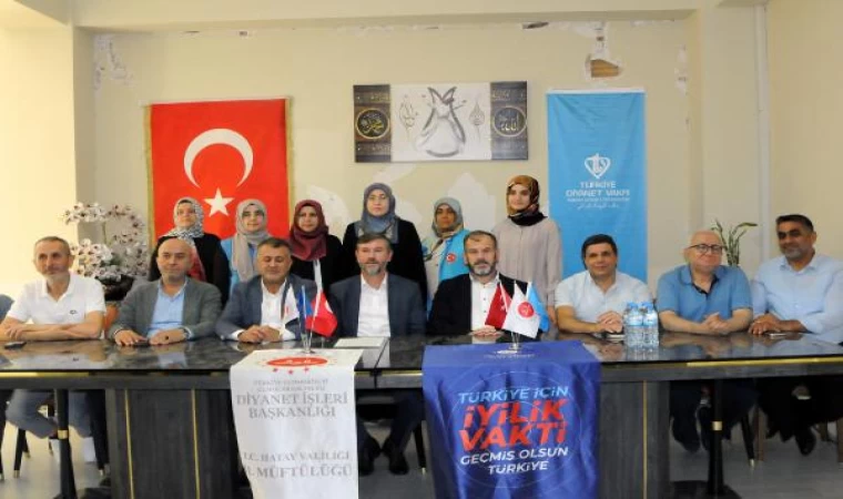 Hatay’da Müftülük ve Türk Diyanet Vakfı, 100 çiftin düğününü yapacak