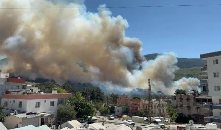 Hatay’da orman yangını/ Ek fotoğraflar