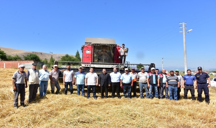 İnönüde tarımsal faaliyetlerin kazasız geçmesi için kurban kesildi