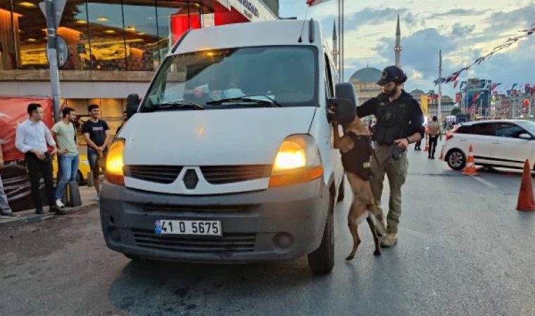 İstanbul genelinde huzur denetimi yapıldı