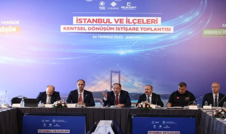 İstanbul’un dönüşümü için ilk adım atıldı