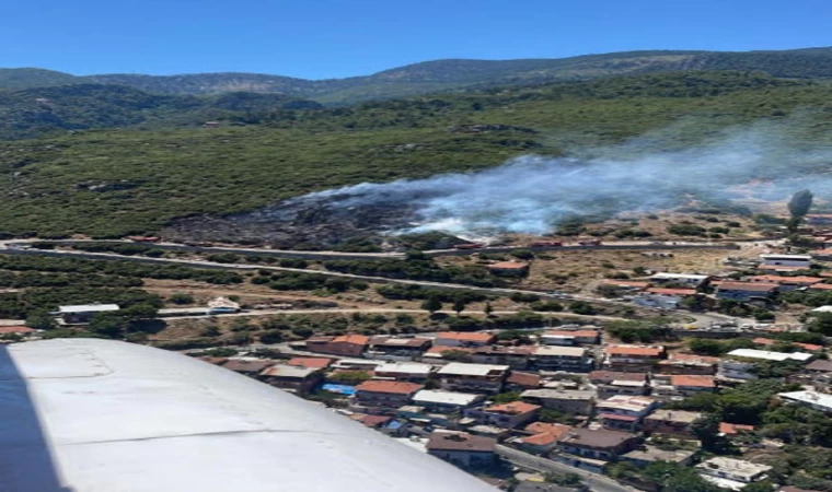 İzmir’deki 3 yangında 25 hektar alan zarar gördü