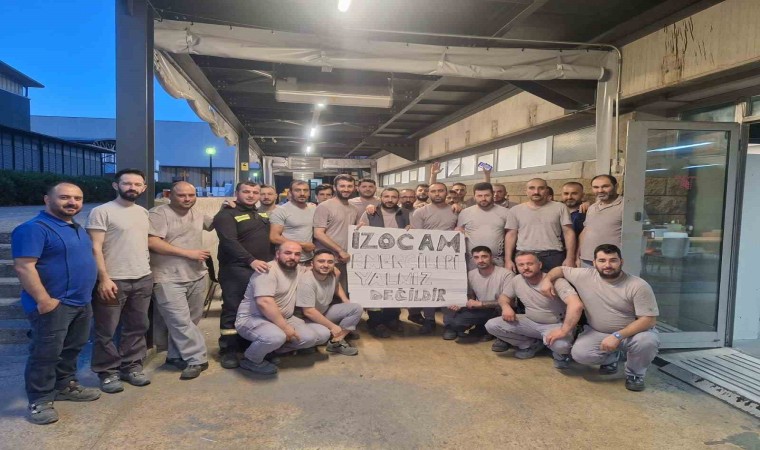 İZOCAM çalışanları greve hazırlanıyor