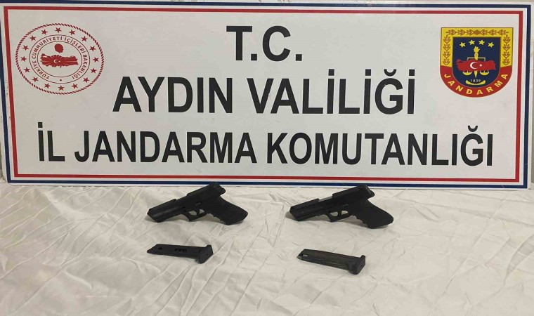 Jandarma şüphesinde haklı çıktı, ruhsatsız tabanca ele geçirildi