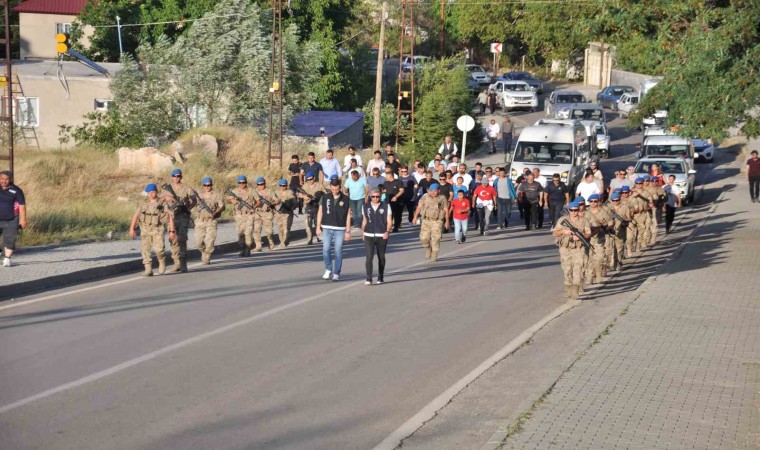 Kahramanmaraşta Şehitleri Anma ve Yemliha Yürüyüşü düzenlendi