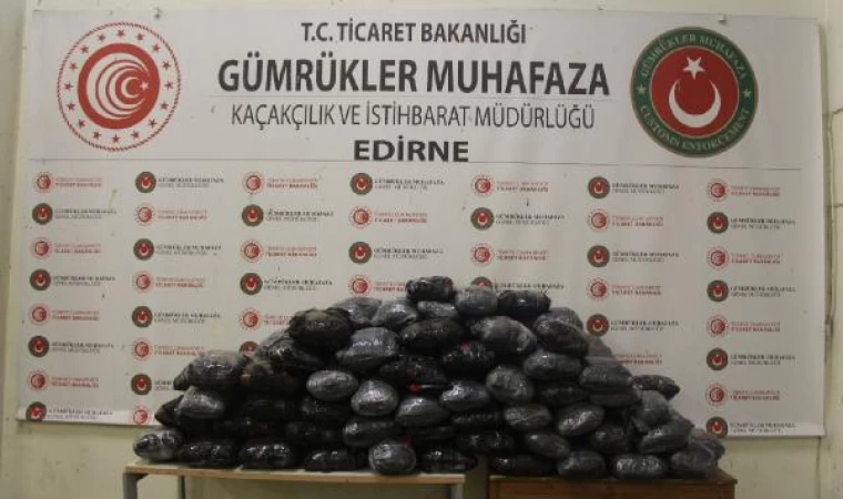 Kapıkule’de TIR’da 133 kilo esrar ele geçirildi