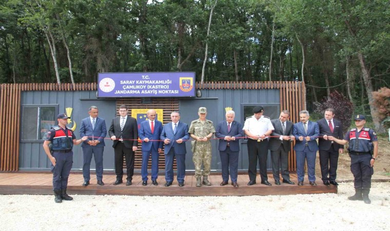 Karadeniz sahilindeki Çamlıkoya jandarma asayiş noktası açıldı