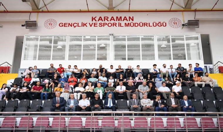 Karamanda GSB spor okulları açılış töreni