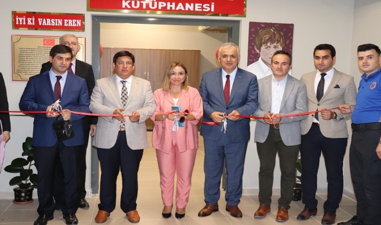 Kavak Cezavinde Şehit Eren Bülbül Kütüphanesi açıldı