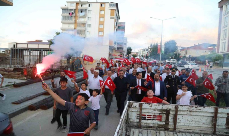 Kavakta 15 Temmuz kutlaması