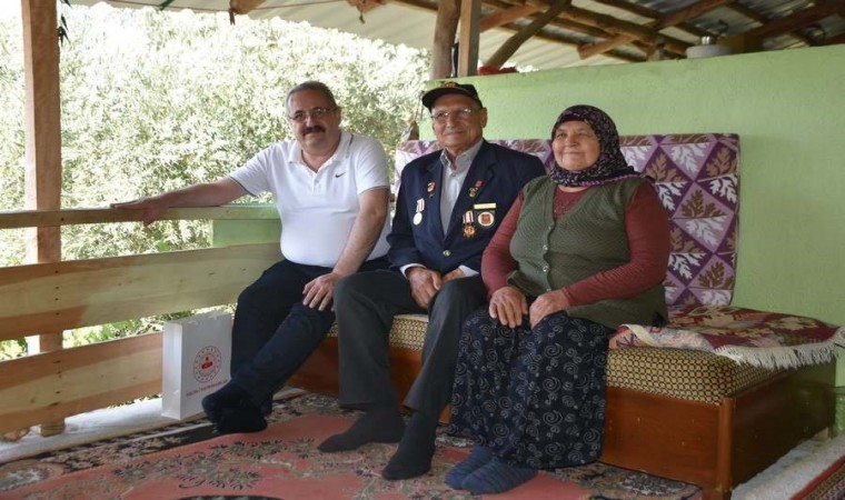 Kaymakam Sağlam, Kıbrıs gazilerini unutmadı