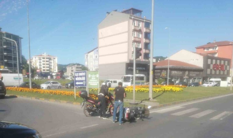 Kdz. Ereğlide motosiklet kazası: 2 yaralı