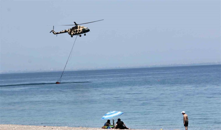 Kemer yangınının 3üncü günde etrafı çevrildi