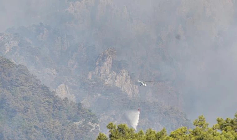 Kemer’deki orman yangını 3’üncü gününde