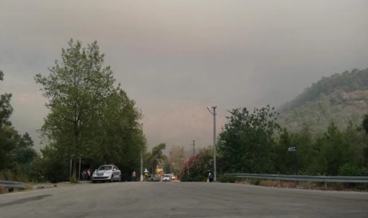 Kemer’deki orman yangını 4’üncü gününde