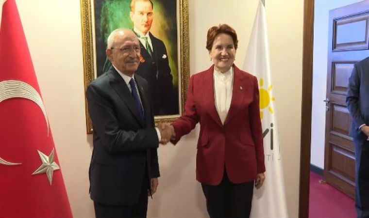 Kılıçdaroğlu, Akşener ile görüştü