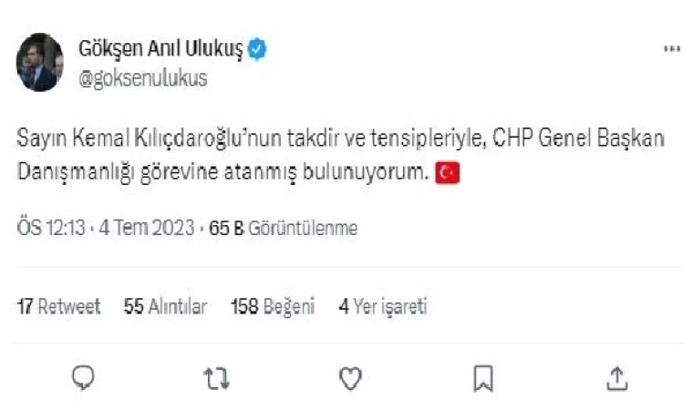 Kılıçdaroğlu’na yeni danışman