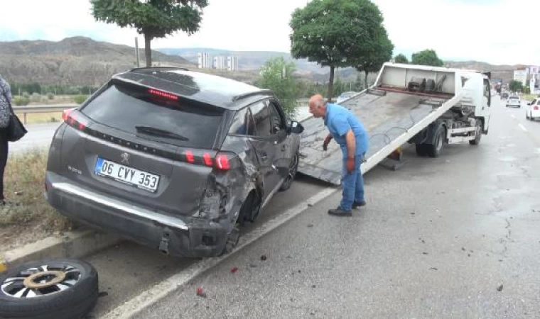 Kırıkkale’de 5 ayrı trafik kazasında 8 kişi yaralandı