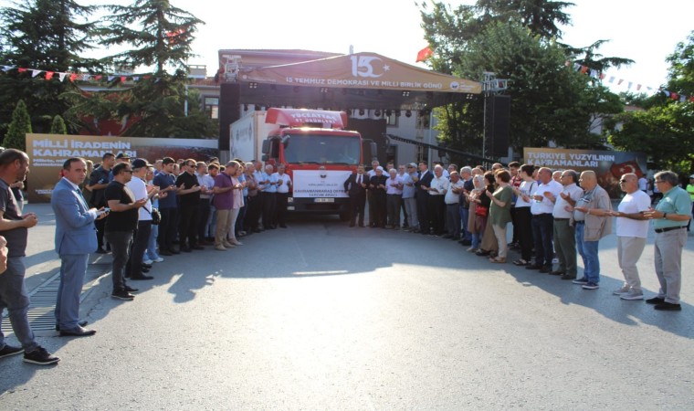 Kırklarelinden deprem bölgesine 5 ton kavurma