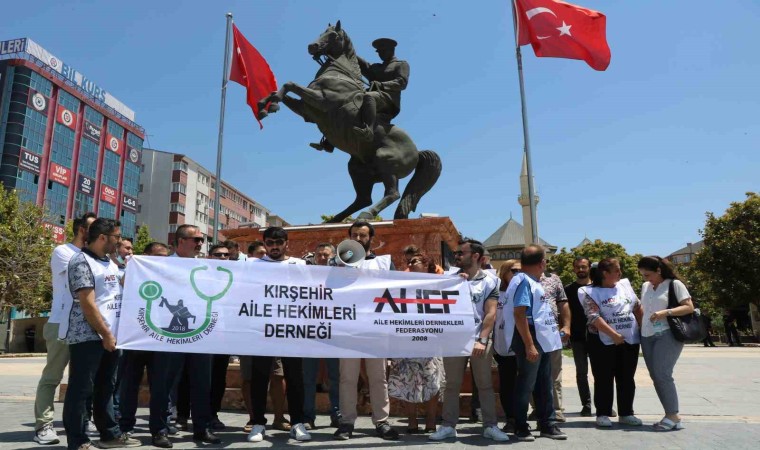 Kırşehirde aile hekimleri ek zam talebinde bulundu