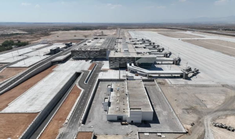 KKTC Ercan Havalimanı’nın yeni terminal binası yarın açılacak