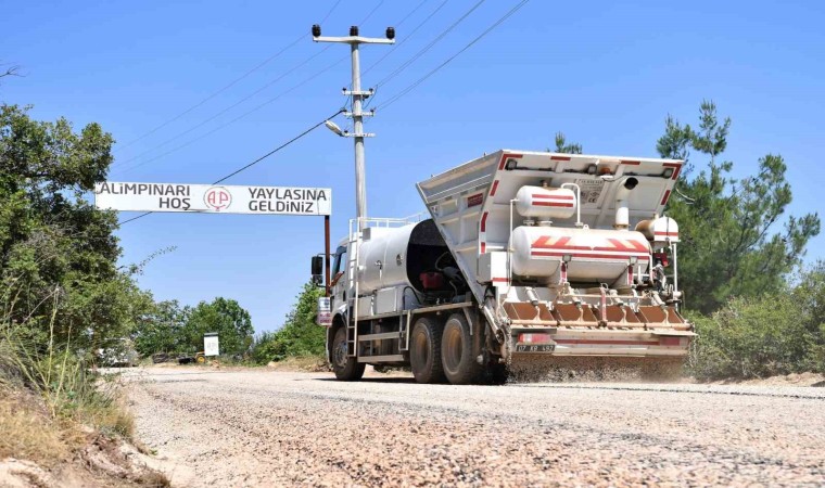 Konyaaltı Belediyesi, Alim Pınarı Yaylasının yol sorununu çözdü