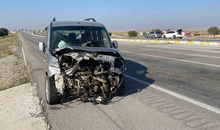 Konyada trafik kazası