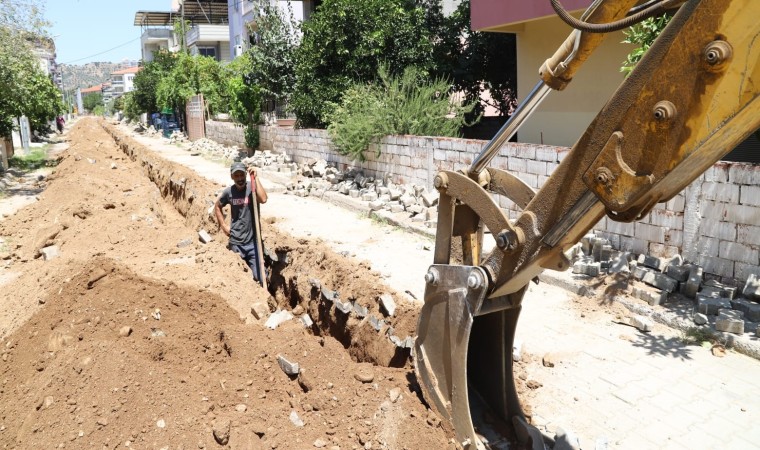 Köşk Altıeylülde doğalgaz çalışmaları başladı