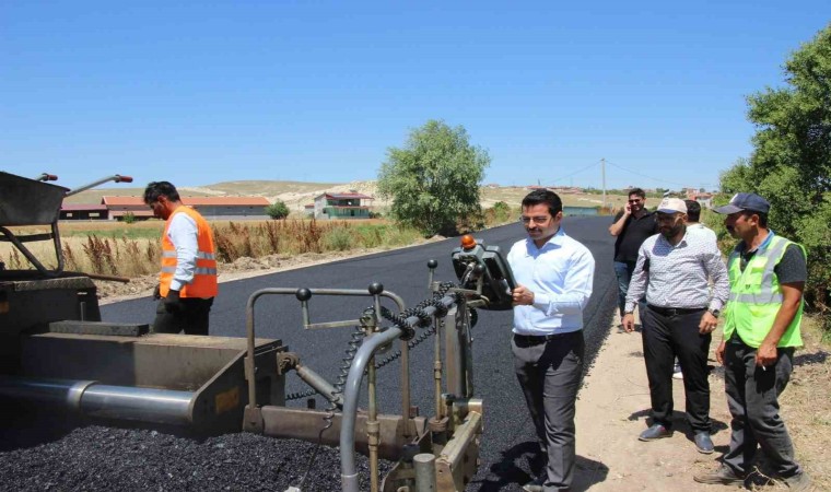 Köyün yıllardır devam eden yol sorununu İl Özel İdaresi çözdü