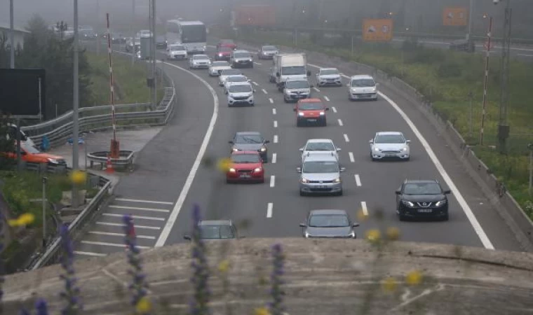 Kurban Bayramı tatilinde Bolu Dağı Tüneli’nden 1 milyondan fazla araç geçti