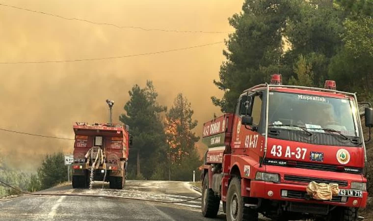 Kütahya’da orman yangını/ Ek fotoğraflar