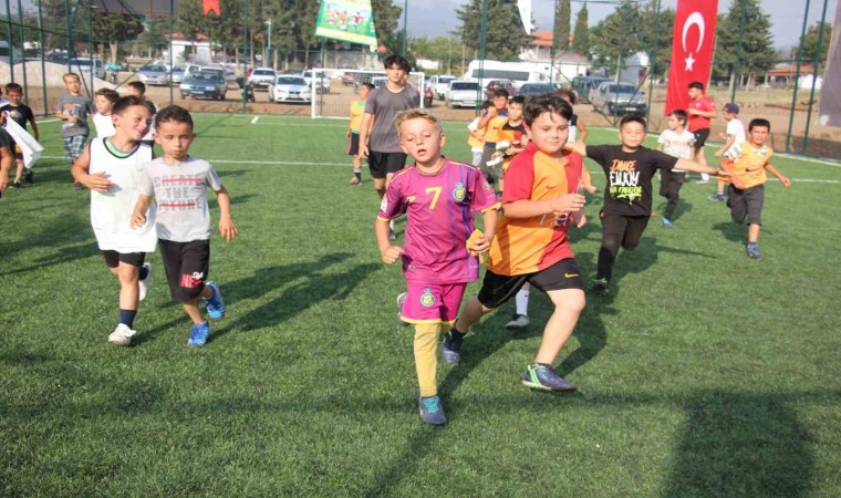 Mahalleli çocuklar spor yapma imkanına kavuştu