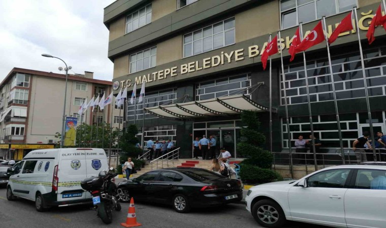 Maltepe Belediye Başkanı Kılıçın odasında ateş eden müteahhit gözaltına alındı