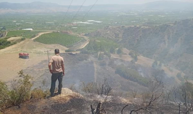 Manisa’da makilik yangını