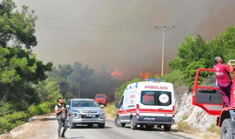 Manisa’da orman yangını (2)